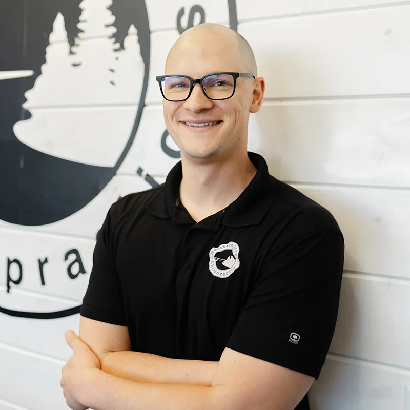 Chiropractor Dr. Bryce Benson of Northern Lakes Chiropractic in Duluth, MN.